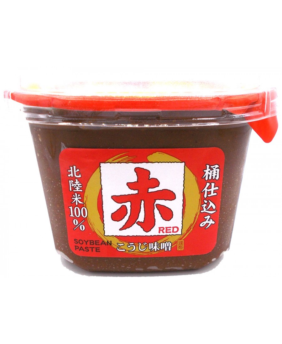 Pâte Miso rouge (红色味噌酱) NIHON MISO - Épicerie sucrée et salée, Sauces -  Tang Frères