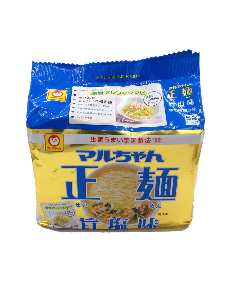 マルちゃん正麺 味旨塩味 5食 540g 東洋水産 Yosaso