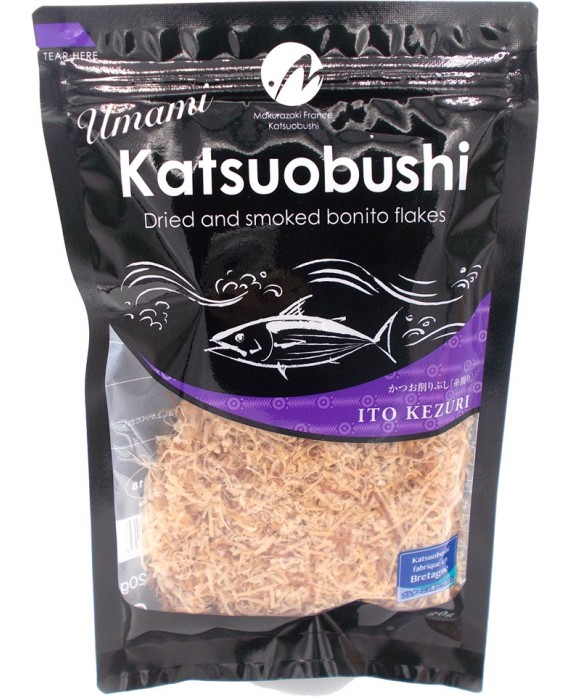 Du katsuobushi bonito hanakatsuo (bonite séché en flocons) - 40 g