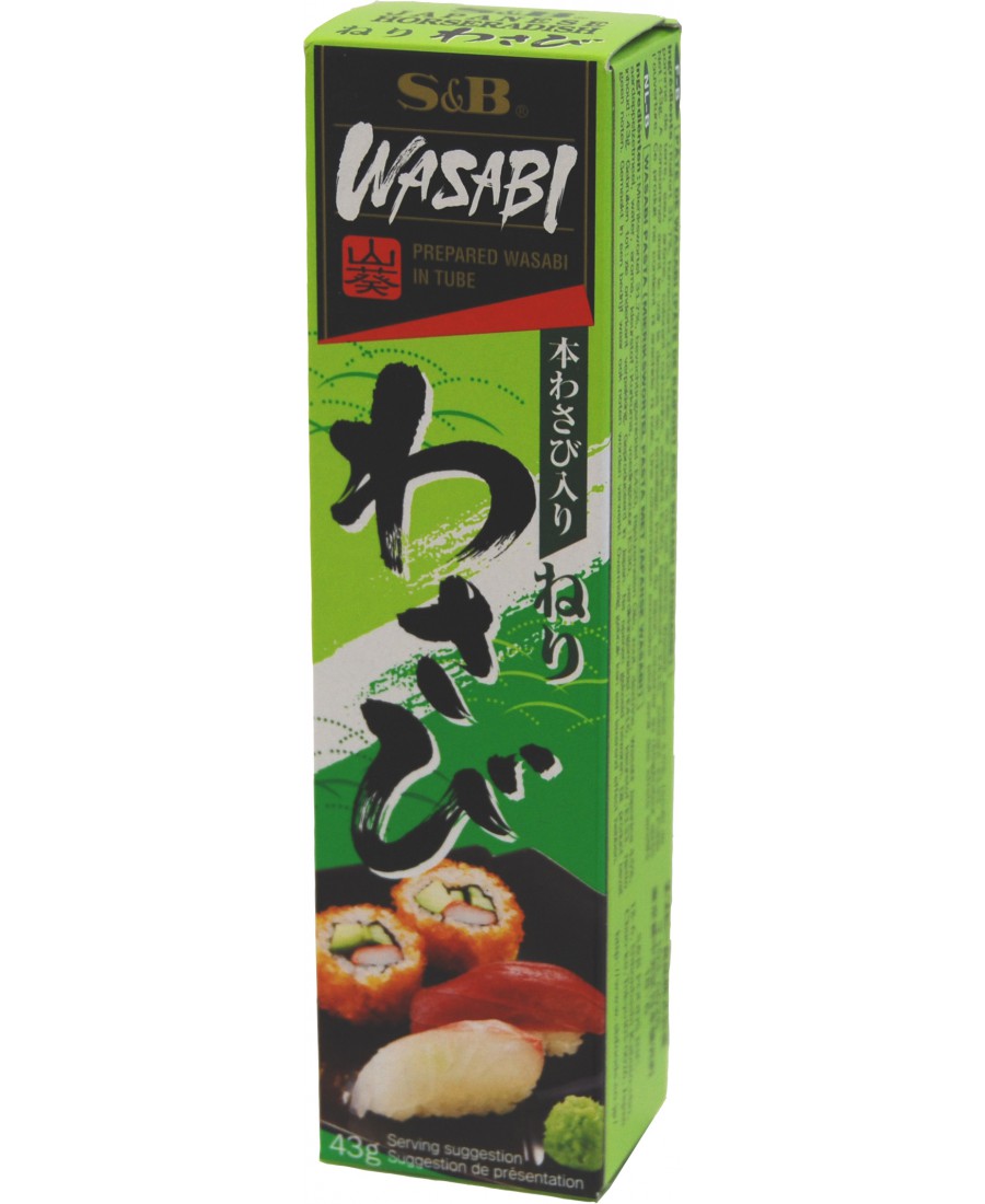 Wasabi-O Wasabi Pâte de Wasabi 35,2 g, 15 % de véritable Wasabi