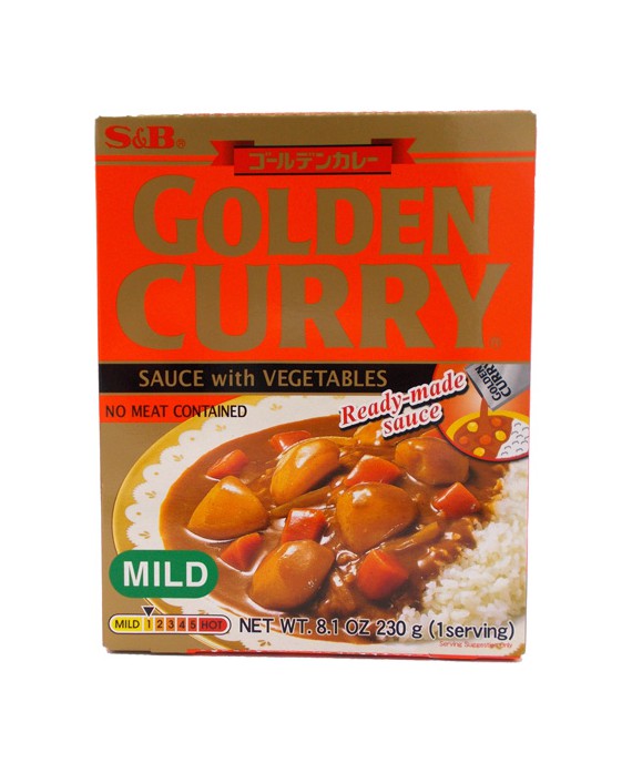 Sauces - Assaisonnements - Coco : S&B Golden curry japonais doux 100g