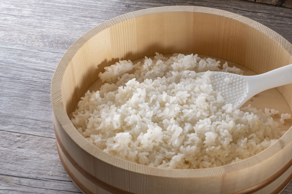 Cuisson du riz japonais